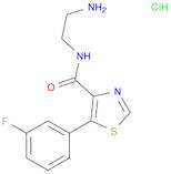 N-(2-AMINOETHYL)-5-(3-FLUOROPHENYL)-4-THIAZOLECARBOXAMIDE HYDROCHLORIDE