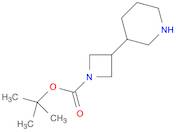 tert-butyl 3-(piperidin-3-yl)-azetidine-1-carboxylate