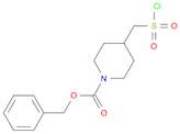 benzyl 4-((chlorosulfonyl)Methyl)piperidine-1-carboxylate