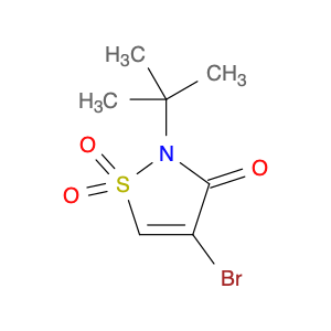 4-Bromo-2-tert-butyl-1,1-dioxo-1,2-dihydroisothiazol-3-one