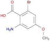 2-Amino-6-bromo-4-methoxybenzoic acid