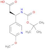 BOC-(R)-3-AMINO-3-(6-METHOXY-3-PYRIDYL)-PROPIONIC ACID