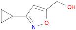 (3-cyclopropyl-5-isoxazolyl)methanol