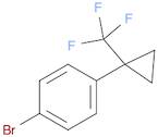 1-Bromo-4-(1-trifluoromethyl-cyclopropyl)-benzene