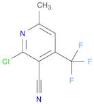 2-chloro-6-methyl-4-(trifluoromethyl)nicotinonitrile