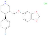 (3R,4S)-3-((Benzo[d][1,3]dioxol-5-yloxy)methyl)-4-(4-fluorophenyl)piperidine hydrochloride