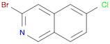 3-broMo-6-chloroisoquinoline