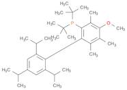 Bis(1,1-dimethylethyl)[4-methoxy-3,5,6-trimethyl-2',4',6'-tris(1-methylethyl)[1,1'-biphenyl]-2-yl]phosphine