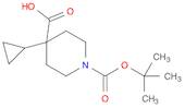 N-Boc-4-cyclopropylpiperidine-4-carboxylic Acid