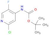 tert-butyl 2-chloro-5-fluoropyridin-4-ylcarbaMate