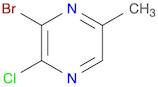 3-broMo-2-chloro-5-Methylpyrazine