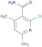 2-CHLORO-4,6-DIMETHYLNICOTINAMIDE