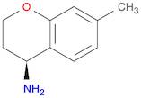 (4S)-7-METHYL-3,4-DIHYDRO-2H-1-BENZOPYRAN-4-AMINE