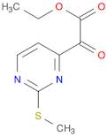 2-(Methylthio)-α-oxo-4-pyrimidineacetic acid ethyl ester