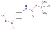 methyl cis-3-(boc-amino)cyclobutanecarboxylate