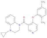 (4-Cyclopropyl-3,4-dihydro-1(2H)-quinoxalinyl)[4-(2,5-dimethylphenoxy)-3-pyridinyl]methanone