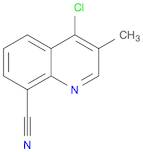 4-chloro-3-Methylquinoline-8-carbonitrile