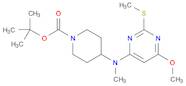 4-[(6-Methoxy-2-Methylsulfanyl-pyriMidin-4-yl)-Methyl-aMino]-piperidine-1-carboxylic acid tert-but…