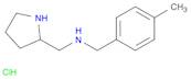 (4-Methyl-benzyl)-pyrrolidin-2-ylMethyl-aMine hydrochloride