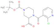 4-(2-Chloro-pyridine-3-carbonyl)-piperazine-1,3-dicarboxylic acid 1-tert-butyl ester
