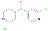 (2-Chloro-pyridin-4-yl)-piperazin-1-yl-Methanone hydrochloride