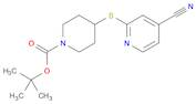 4-(4-Cyano-pyridin-2-ylsulfanyl)-pi peridine-1-carboxylic acid tert-but yl ester