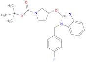 (R)-3-[1-(4-Fluoro-benzyl)-1H-benzoiMidazol-2-yloxy]-pyrrolidine-1-carboxylic acid tert-butyl ester