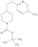 4-(5-Methyl-pyridin-2-ylsulfanylMet hyl)-piperidine-1-carboxylic acid t ert-butyl ester
