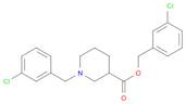 1-(3-Chloro-benzyl)-piperidine-3-carboxylic acid 3-chloro-benzyl ester