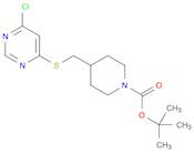 4-(6-Chloro-pyriMidin-4-ylsulfanylM ethyl)-piperidine-1-carboxylic acid tert-butyl ester