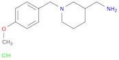 [1-(4-Methoxy-benzyl)-piperidin-3-yl]-Methyl-aMine hydrochloride