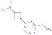 1-(2-Methylsulfanyl-pyrimidin-4-yl)-azetidine-3-carboxylic acid