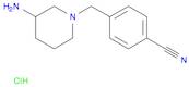 4-(3-AMino-piperidin-1-ylMethyl)-benzonitrile hydrochloride