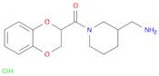 (3-AMinoMethyl-piperidin-1-yl)-(2,3-dihydro-benzo[1,4]dioxin-2-yl)-Methanone hydrochloride