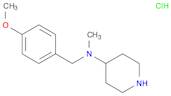 (4-Methoxy-benzyl)-Methyl-piperidin-4-yl-aMine hydrochloride