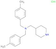 Bis-(4-Methyl-benzyl)-piperidin-4-ylMethyl-aMine hydrochloride