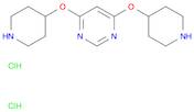 4,6-Bis-(piperidin-4-yloxy)-pyriMidine dihydrochloride