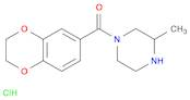 (2,3-Dihydro-benzo[1,4]dioxin-6-yl)-(3-Methyl-piperazin-1-yl)-Methanone hydrochloride