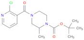 4-(2-Chloro-pyridine-3-carbonyl)-2-Methyl-piperazine-1-carboxylic acid tert-butyl ester