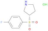 (S)-3-(4-Fluoro-benzenesulfonyl)-pyrrolidine hydrochloride