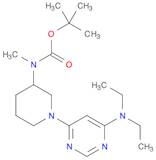 [1-(6-DiethylaMino-pyriMidin-4-yl)-piperidin-3-yl]-Methyl-carbaMic acid tert-butyl ester