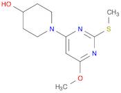 1-(6-Methoxy-2-Methylsulfanyl-pyriMidin-4-yl)-piperidin-4-ol