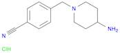 4-(4-AMino-piperidin-1-ylMethyl)-benzonitrile hydrochloride