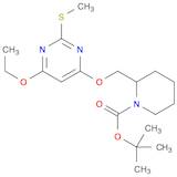 2-(6-Ethoxy-2-Methylsulfanyl-pyriMidin-4-yloxyMethyl)-piperidine-1-carboxylic acid tert-butyl ester