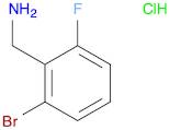 2-BROMO-6-FLUOROBENZYLAMINE HCL