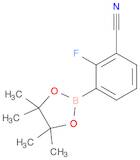 2-Fluoro-3-(4,4,5,5-tetramethyl-1,3,2-dioxaborolan-2-yl)benzonitrile