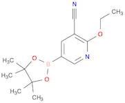 2-ethoxy-5-(4,4,5,5-tetramethyl-1,3,2-dioxaborolan-2-yl)pyridine-3-carbonitrile