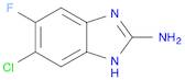 1H-Benzimidazol-2-amine,5-chloro-6-fluoro-(9CI)