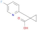 1-(5-fluoropyridin-2-yl)cyclopropanecarboxylic acid