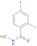 N-Methyl-2-fluoro-4-iodobenzamide